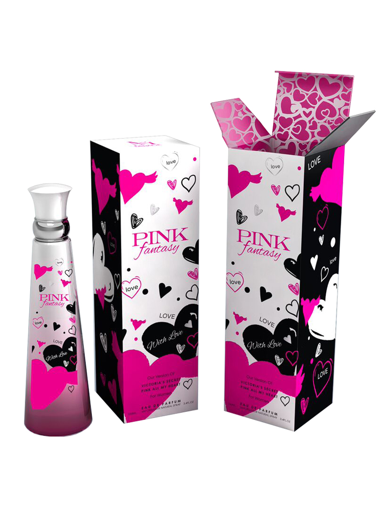 Mirage Brands 3.4 Oz EDP Spray - Pink Fantasy (Inspired By Pink All My Heart By VS)